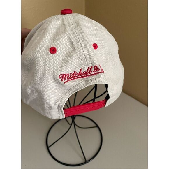 Mitchell & Ness Houston Rockets NBA SnapBack flat bill baseball cap Adjustable - Picture 3 of 8